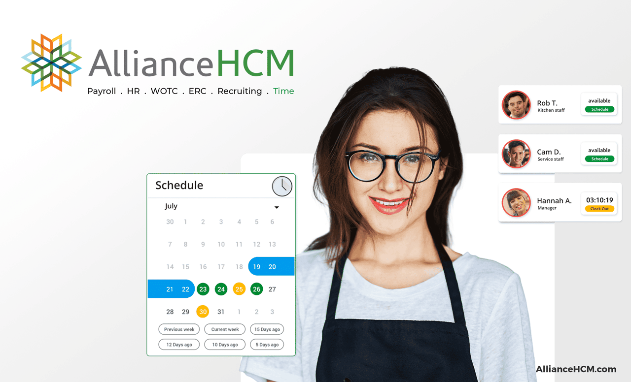 Employee Time And Attendance Tracking Software | AllianceHCM