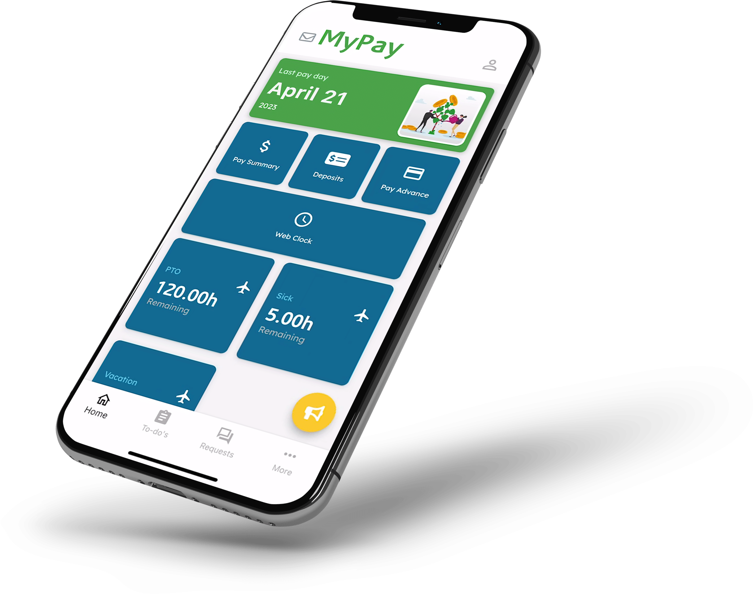 MyPay, the employee portal from AllianceHCM, lets employees access and manage their personal information. It gives them a single place to take action and respond to company needs.